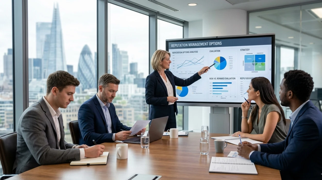 Evaluating Corporate Reputation Management Options Available to UK Firms