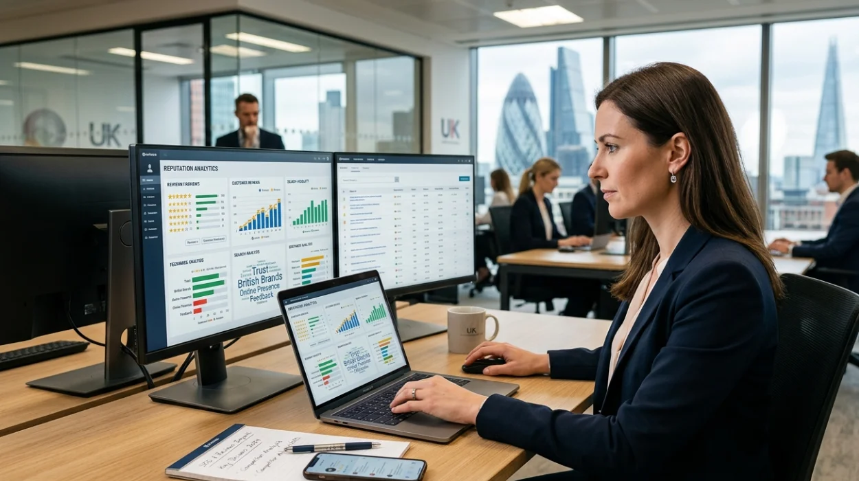 How Corporate Reputation in the UK Is Shaped by Search and Reviews