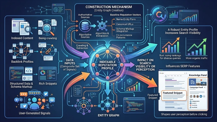 How is reputation defined within search ecosystems