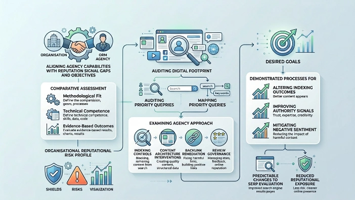 How should organisations evaluate whether a UK ORM agency is right for their situation