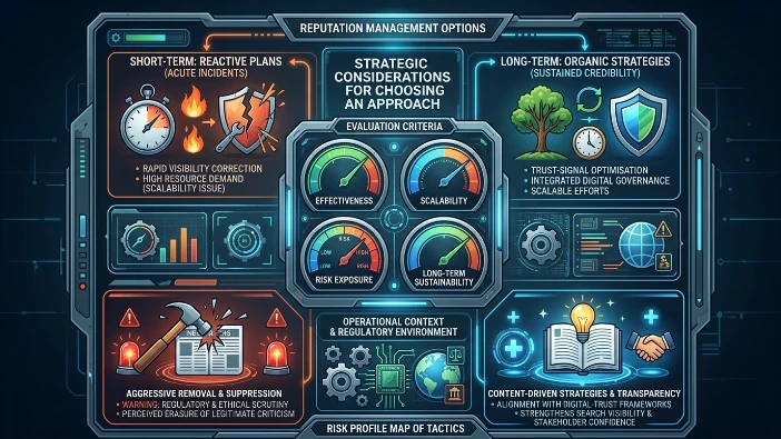 What are the key strategic considerations for choosing an approach