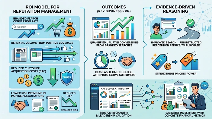 Which case elements prove ROI for decision-makers