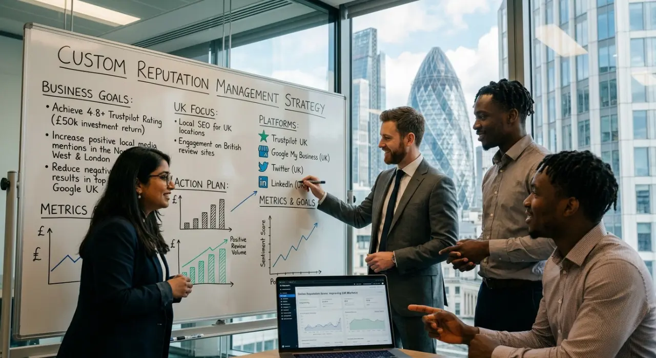Get a Custom Reputation Management Strategy Built Around Your UK Business Goals
