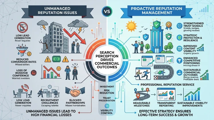How does Corporate Reputation Management justify its investment cost
