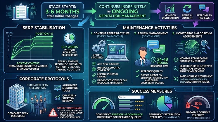What Determines the Duration and Success of the SERP Stabilisation and Maintenance Stage