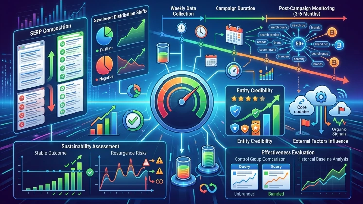 What Metrics and Frameworks Are Used to Measure SERM Campaign Effectiveness