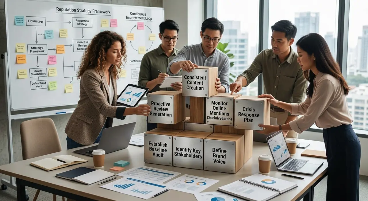 What a Strong Reputation Management Strategy Looks Like Built From Scratch