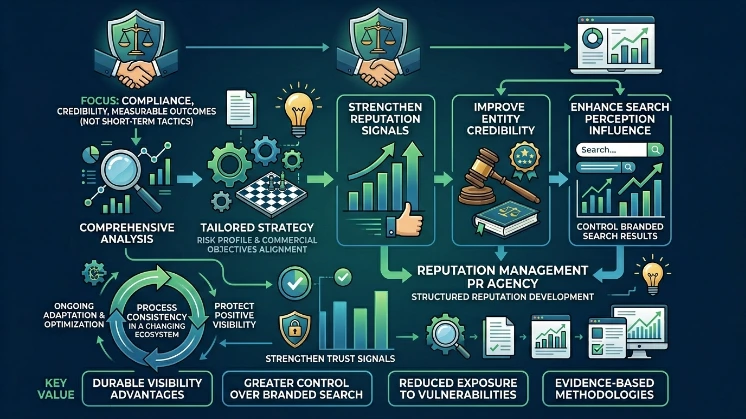 Which reputation management provider offers the most reliable process for legal professionals?