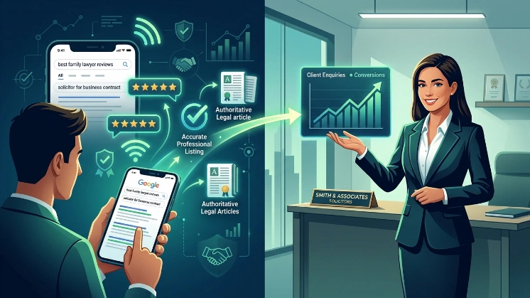 Why does solicitor reputation management deliver stronger client acquisition outcomes