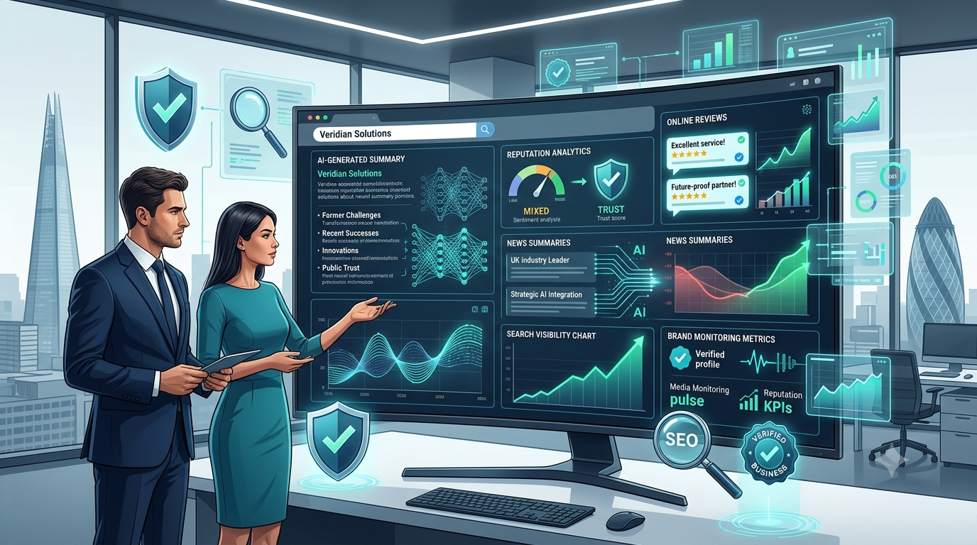 AI Overviews reputation management