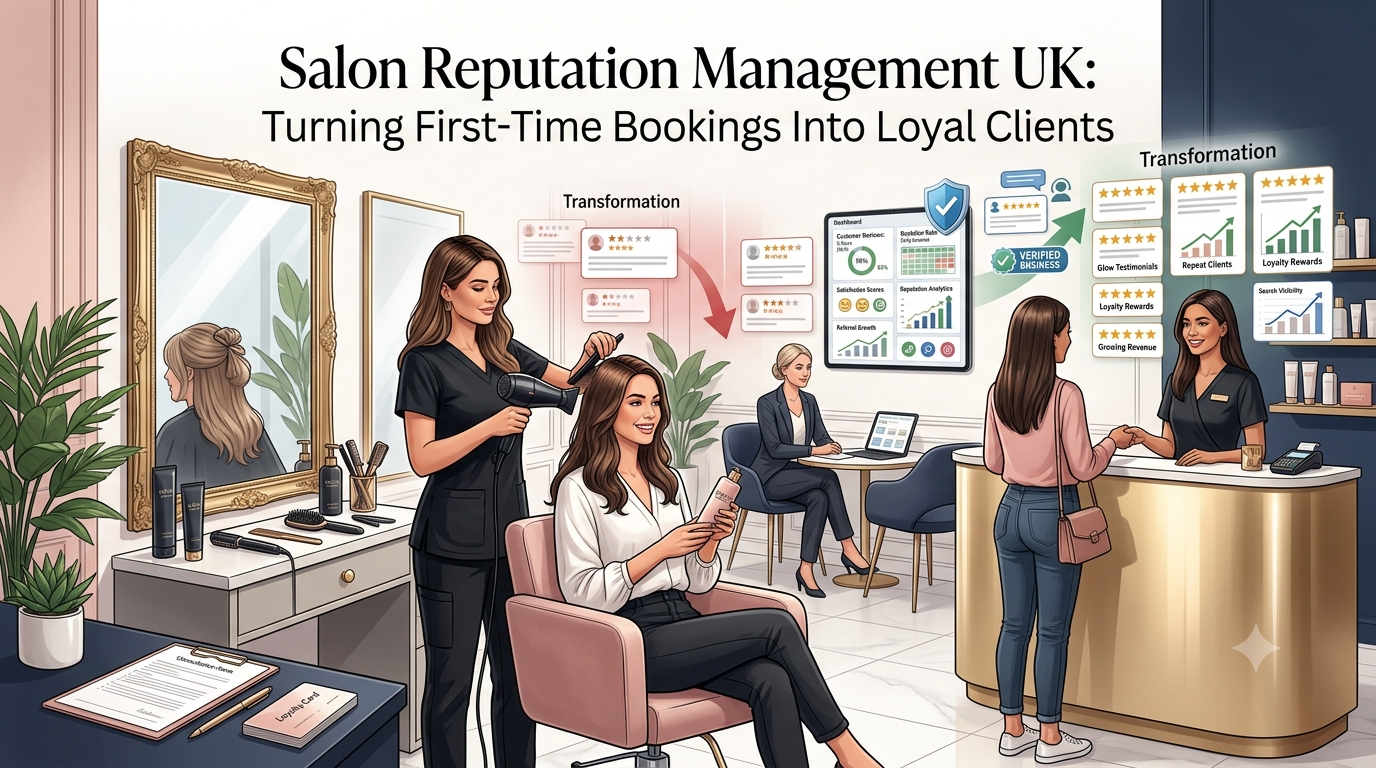 Salon Reputation Management UK: Turning First Time Bookings Into Loyal Clients